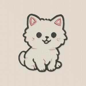 Matriz de Bordado Gato1 - mockup 1