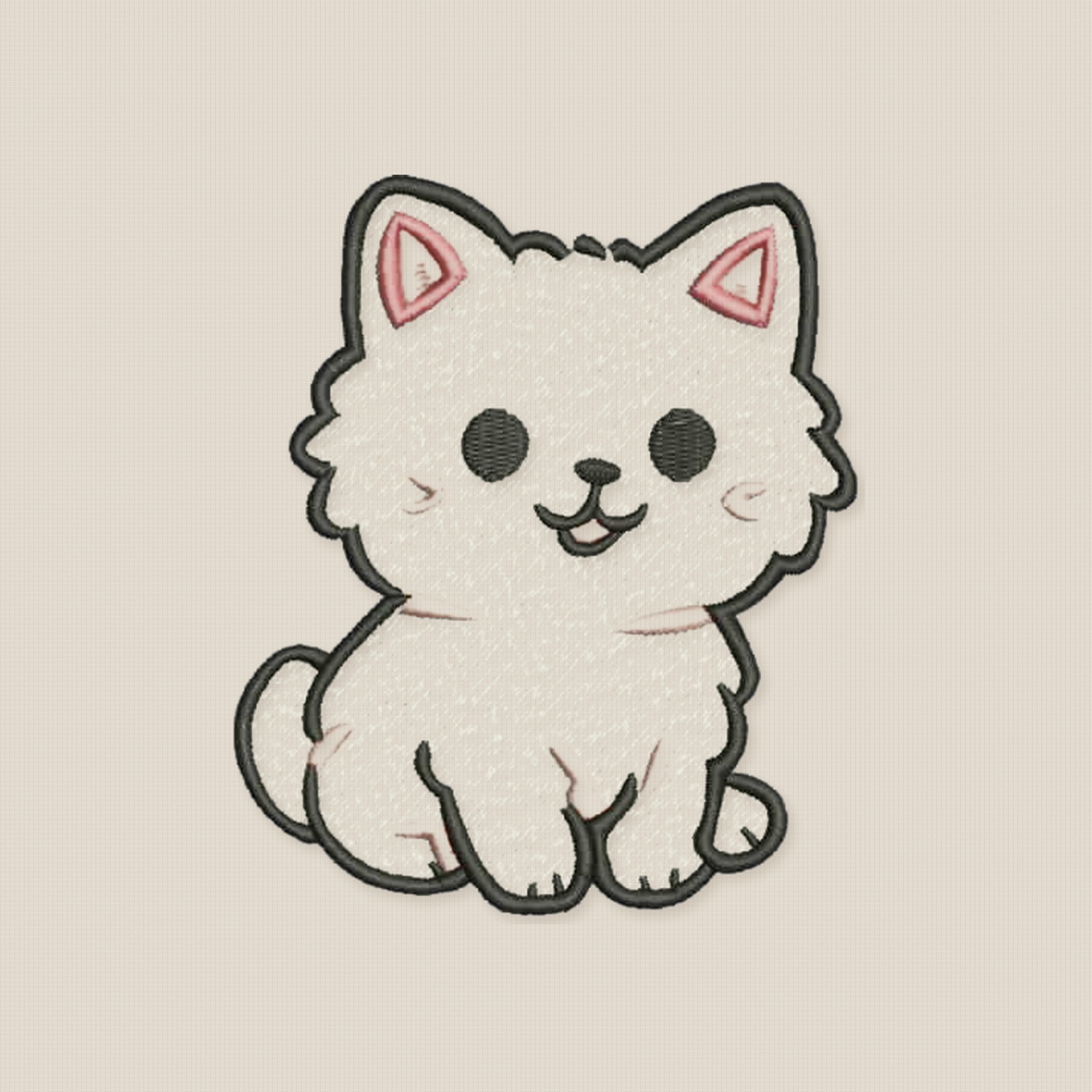 Matriz de Bordado Gato1 - mockup 1