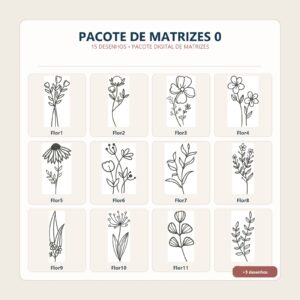 Pacote de Matrizes 0 - mockup 1