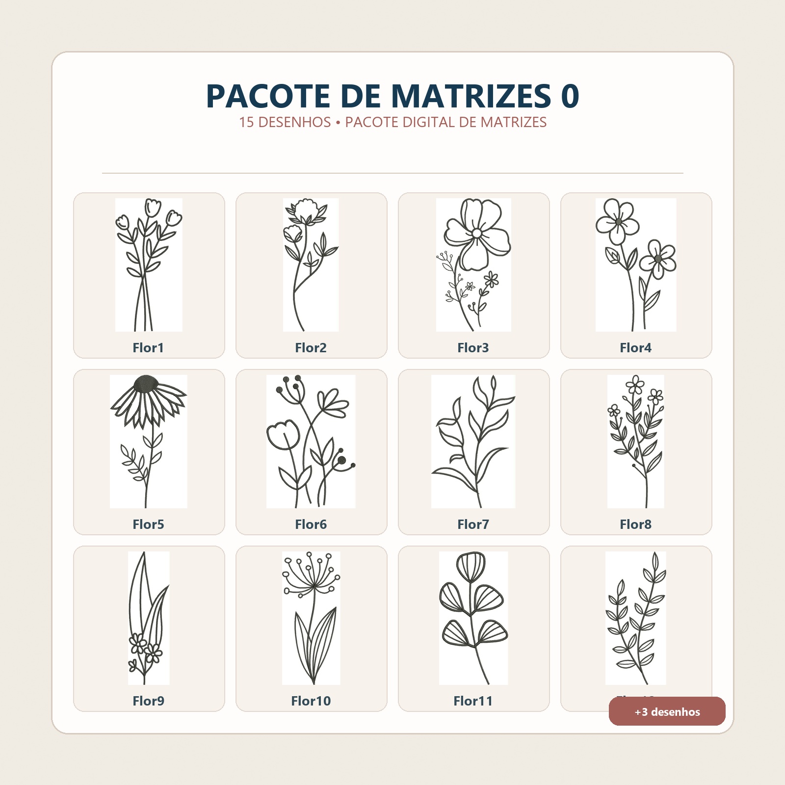 Pacote de Matrizes 0 - mockup 1