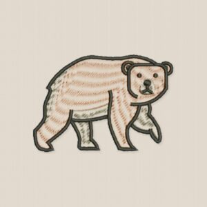 Matriz de Bordado Urso - mockup 1