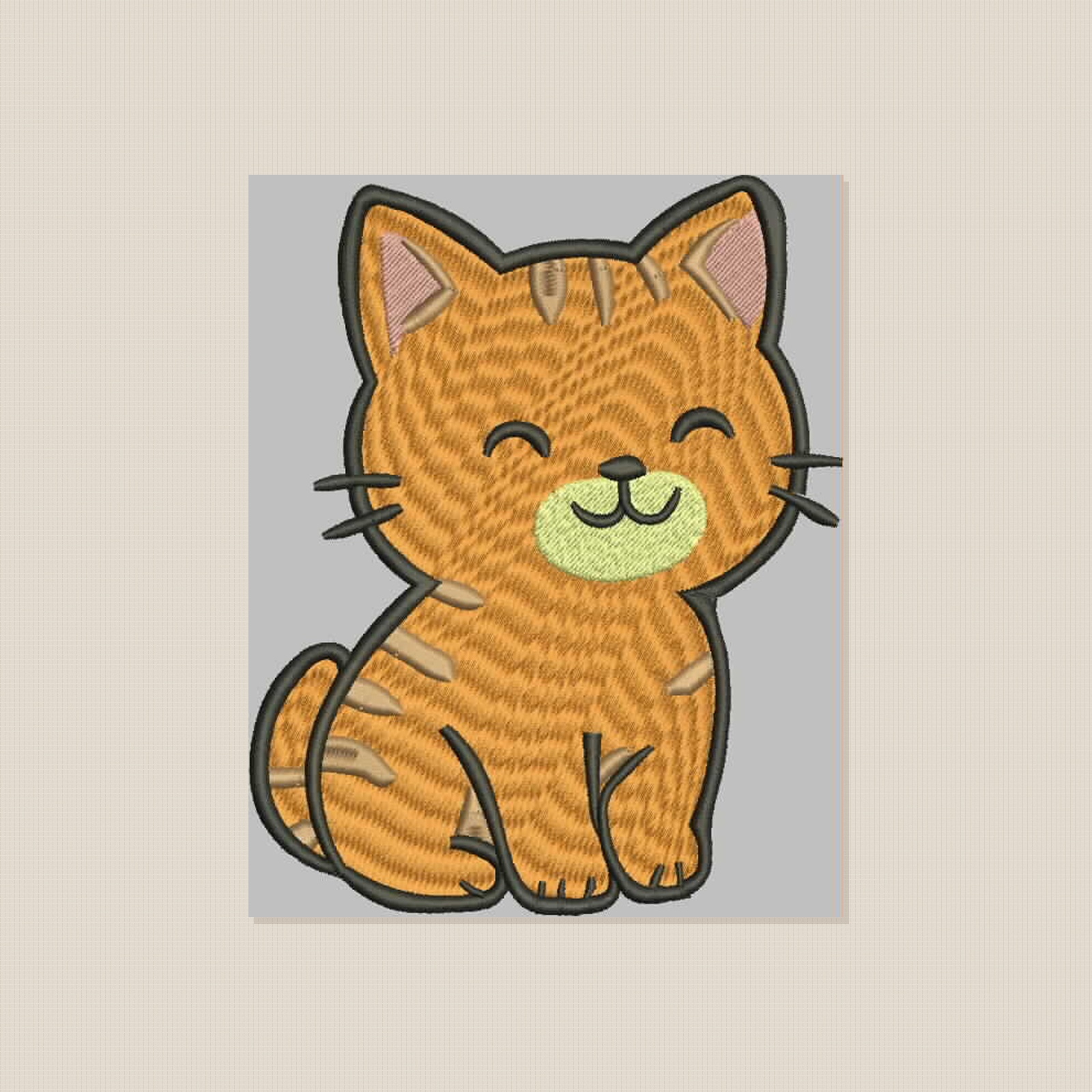 Matriz de Bordado Gato9 - mockup 1