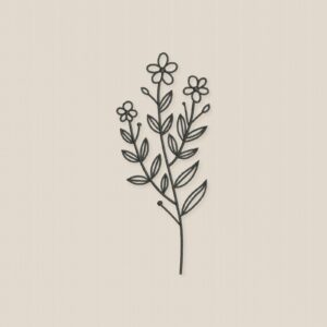 Matriz de Bordado Flor8 - mockup 1