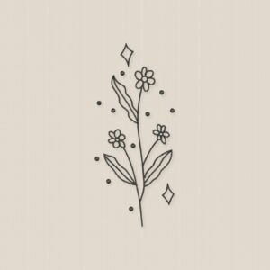 Matriz de Bordado Flor13 - mockup 1