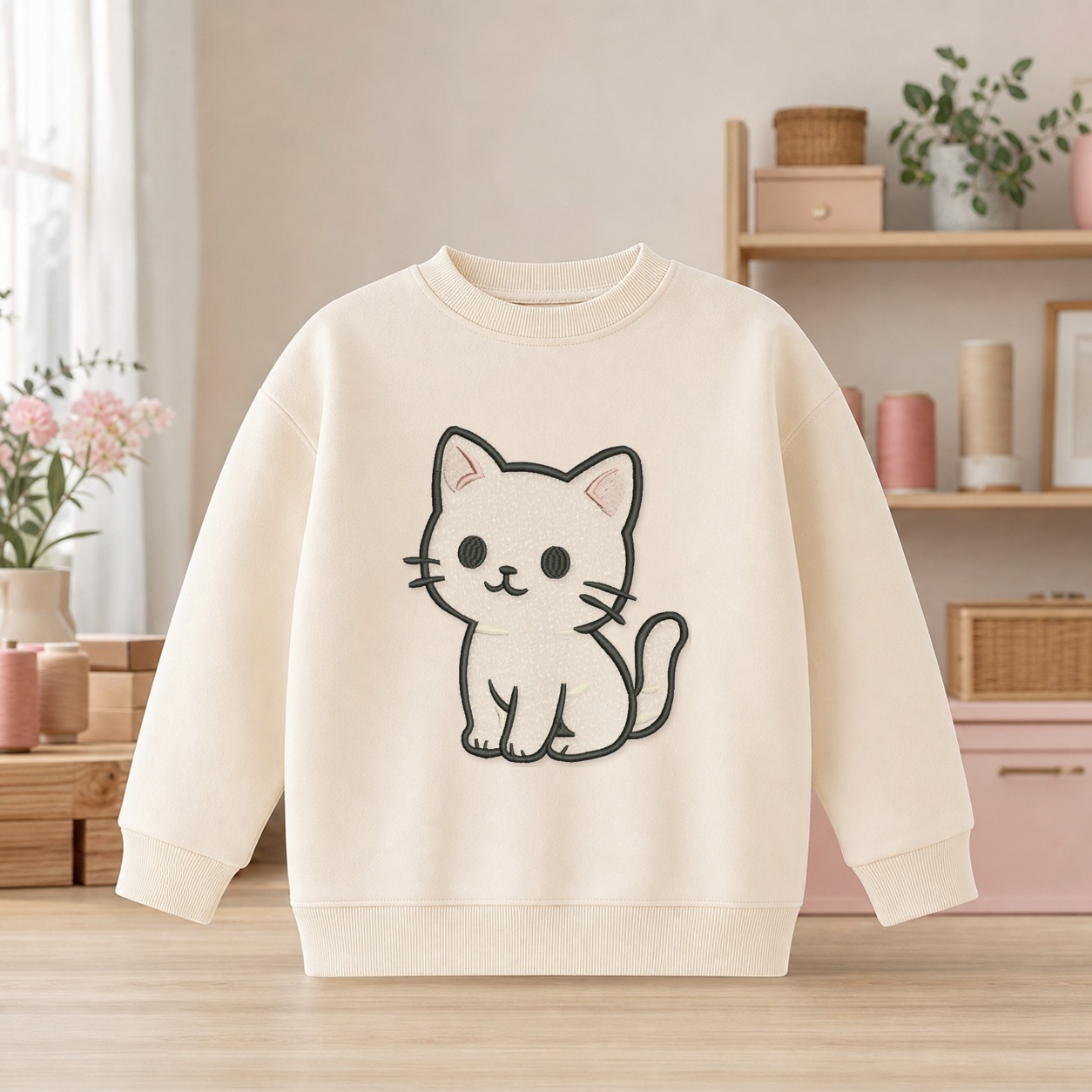 Matriz de Bordado Gato8 - mockup 4